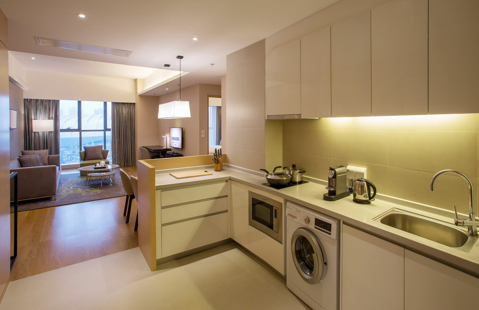 Cm Service Apartment Тяньцзинь Экстерьер фото
